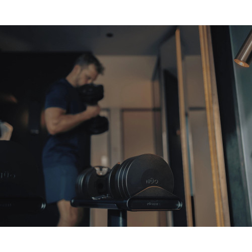 Гантель  NUO S 224 2-24 кг black пара - фото №4